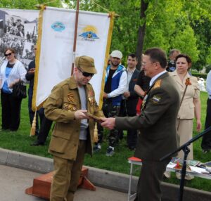 Встреча ветеранов в Москве. 9 мая 2016 года